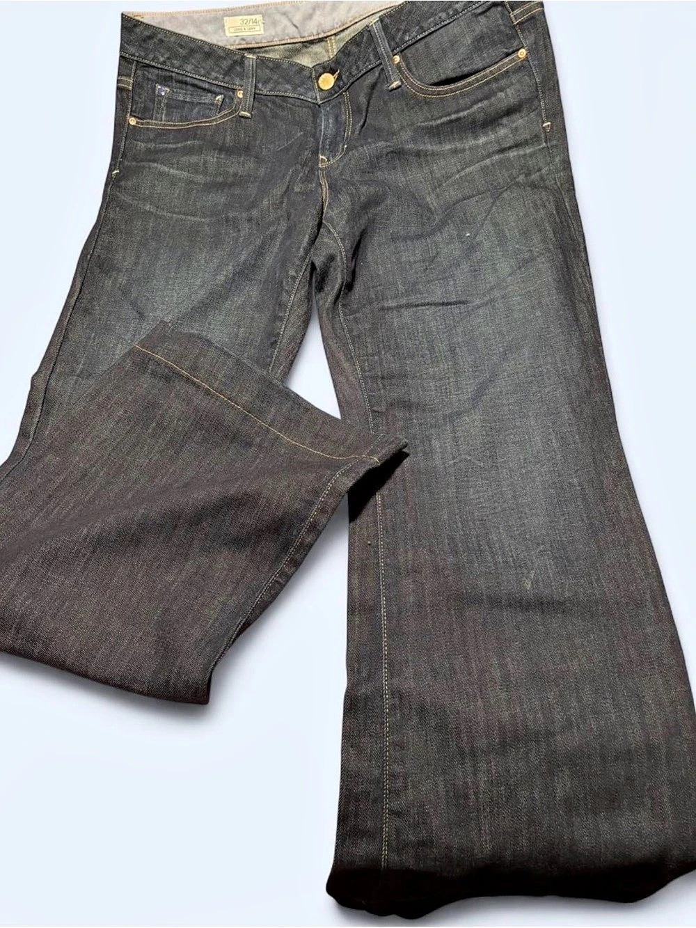 Gap 1969 Boot Cut Jeans in Black Waist 32/24
